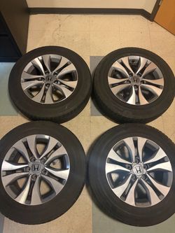 Honda accord stock wheels