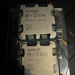 Ryzen 7 7700x, 7800x3d