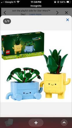 LEGO Botanicals Happy Plants Set 10349 – Baby Dracaena & Pilea – NEW