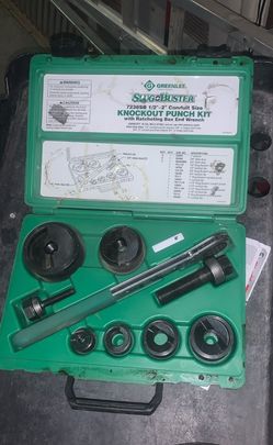 GreenLine Knockout Punch Set 1/2” - 2”