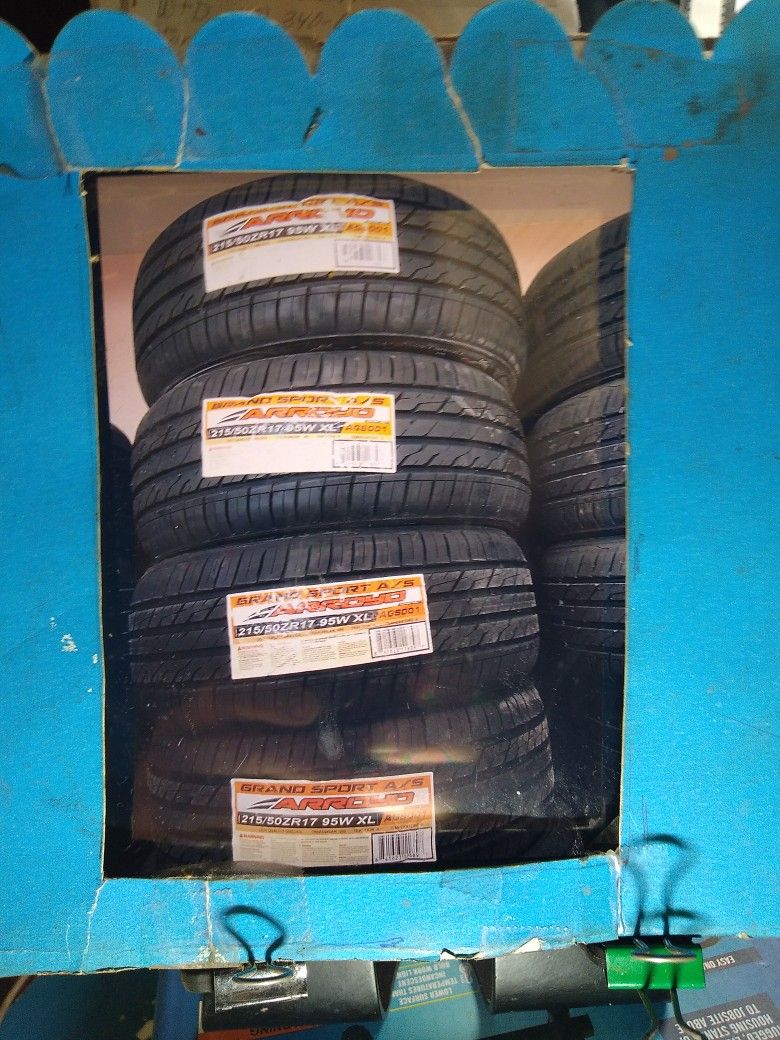 TIRE 215 50 17 Each ELMOFLES 