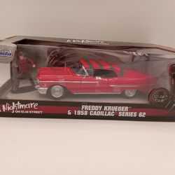 JADA Metals Freddy Krueger A Nightmare on Elm Street #31102 1:24 Scale Diecast