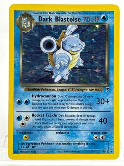 Pokémon TCG Legendary Collection Dark Blastoise 4 Holo English