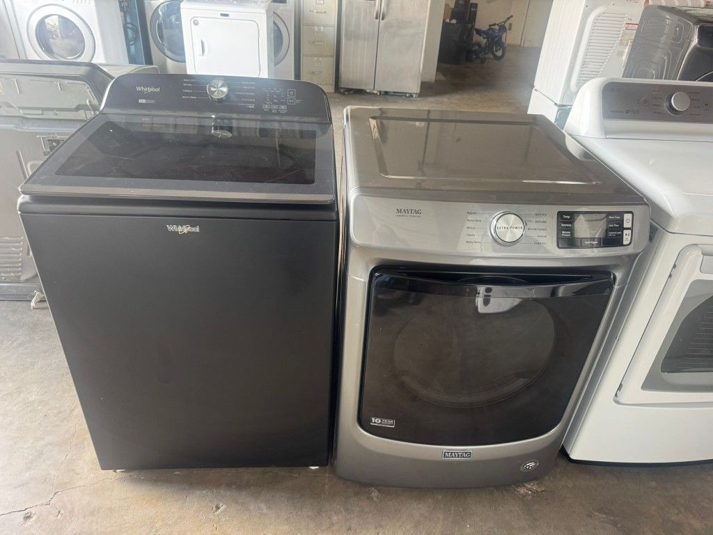Washer And Electric Dryer ✅️ FREE DELIVERY AND INSTALLATION 👍👀