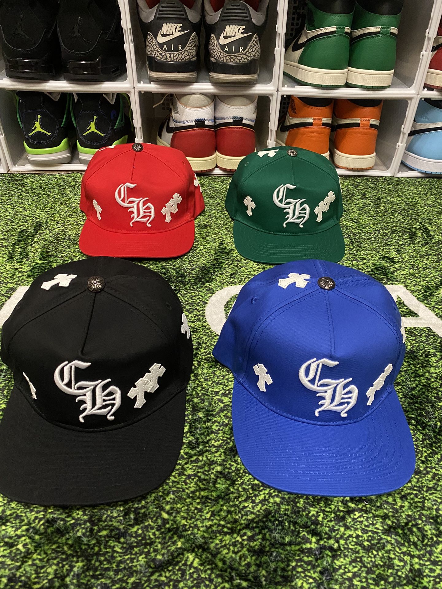 Chrome Hearts CH Snap Back Flat Bill