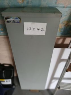 Metal Electrical Panel Cover 14x42