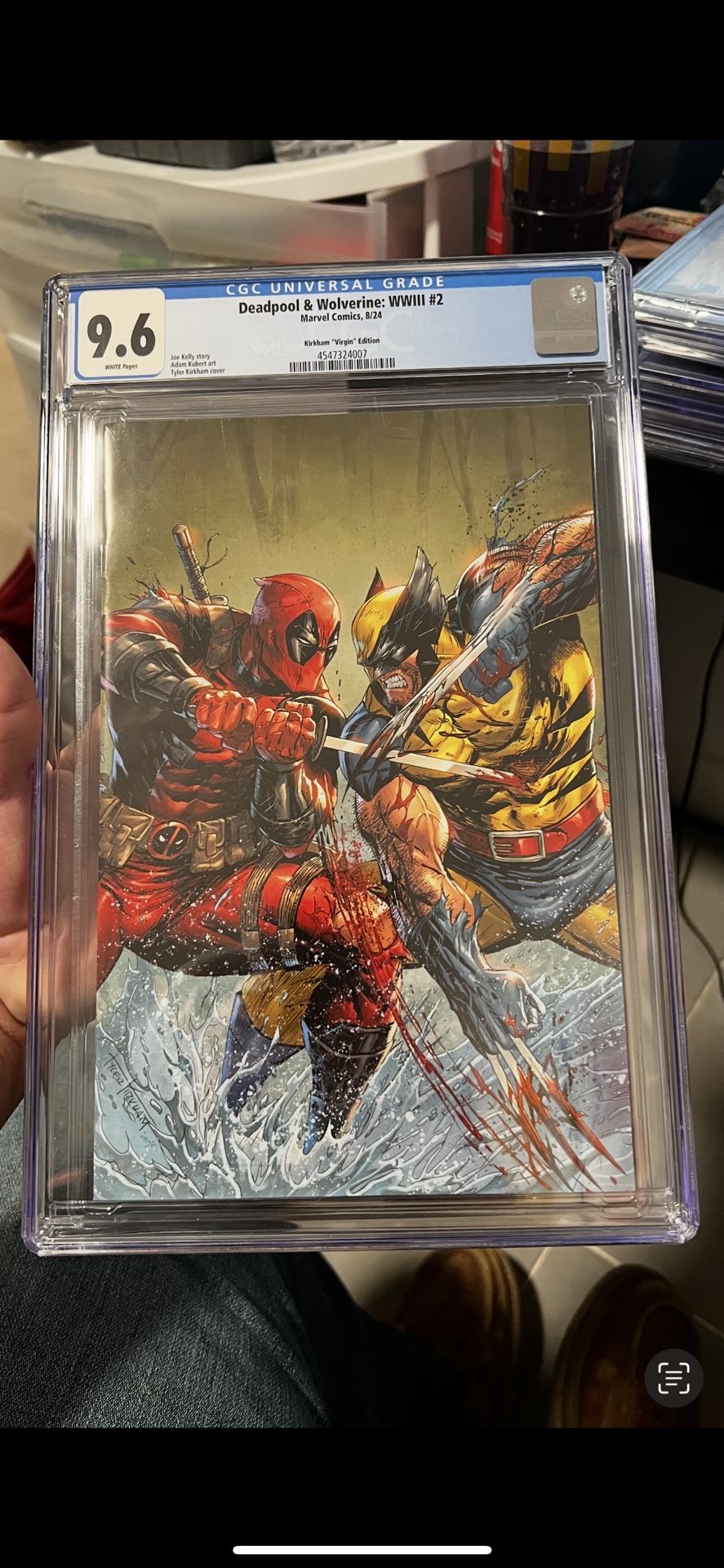 Deadpool and Wolverine WWIII #2 CGC 9.6 - $80