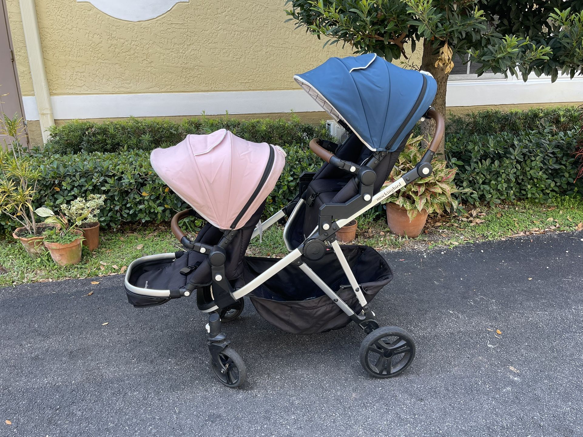 Mockingbird Single to Double Stroller Set
