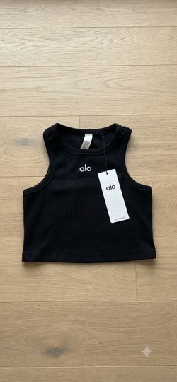 Alo crop top size small and size large