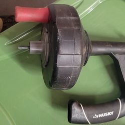 Husky 1/4 In. x 25 ft. Power Drum Auger