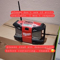 OG Milwaukee M12 Radio (tool only)