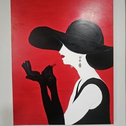 Hand Painted Canvas Art