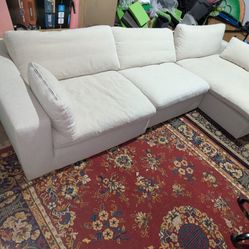White Sectional Couch
