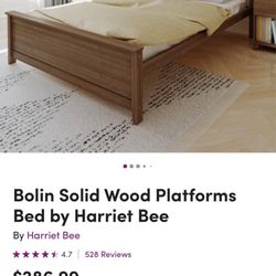 Queen bed frame