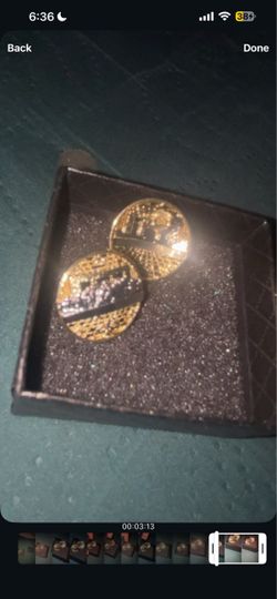 Last supper earring