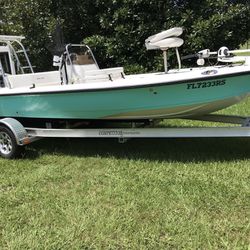 18’ Action Craft flats Boat