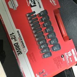 Impact Socket Set 1/2 Drive