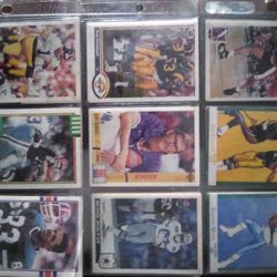 Vintage Football And Baseball Cards $15