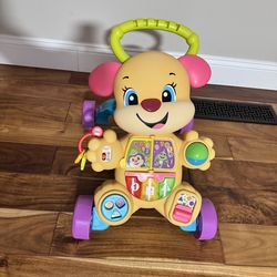 Baby walker with educational music and lights