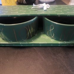 6" Dog Bowl Set