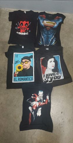 Set #1  5 playeras.    Por $25 Dollares.