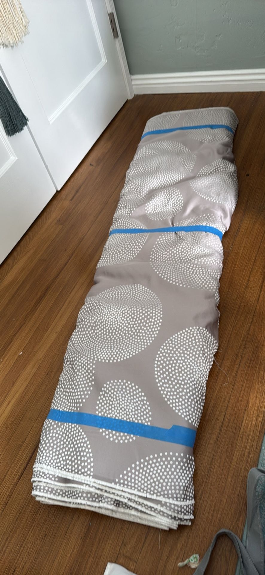 26 Yards of Embroidered Fabric