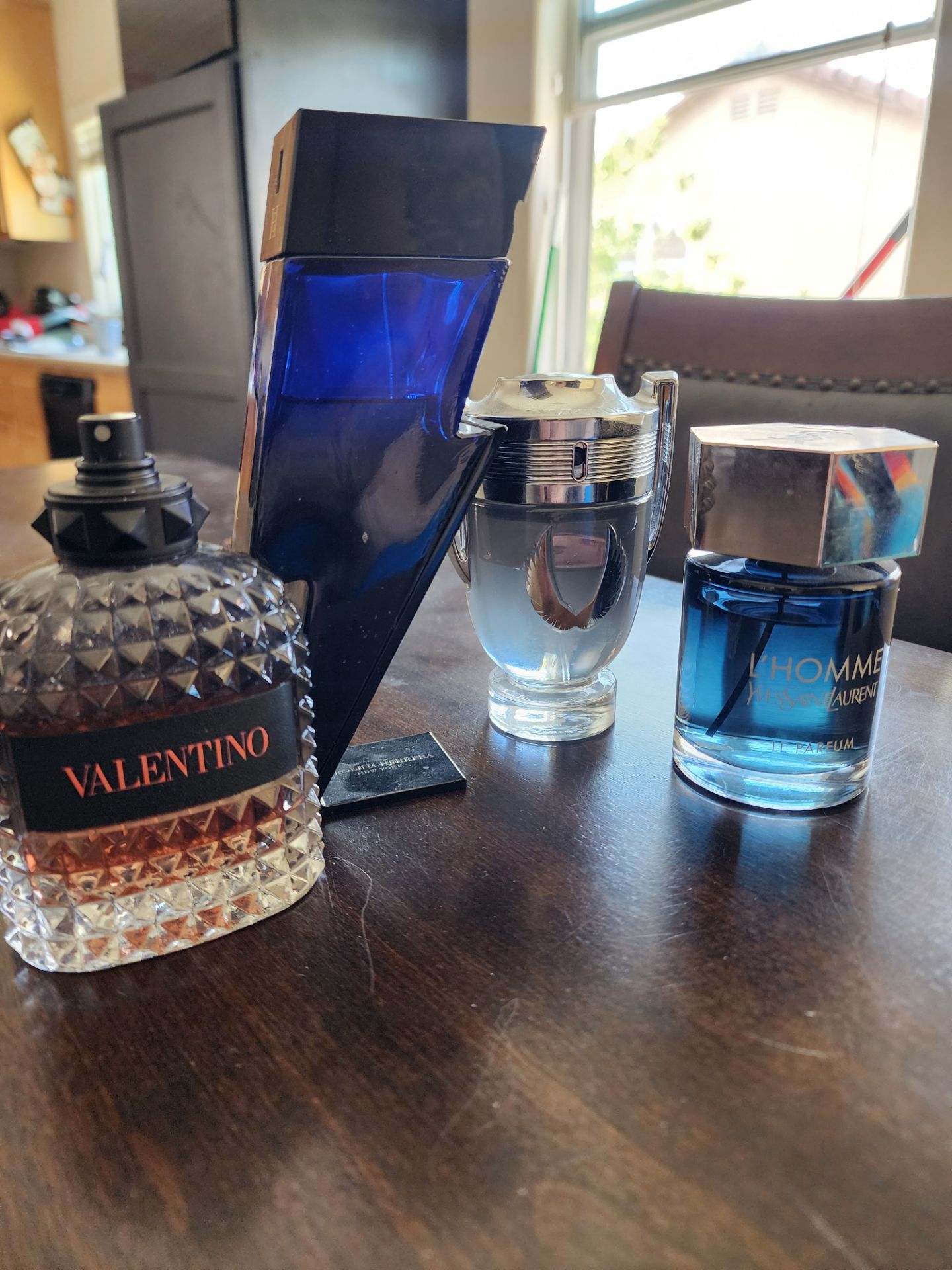 Ysl Paco rabanne ch Valentino fragrances