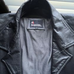 Men Leather Coat