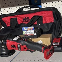 New Mac Tools / Dewalt Polisher with 2 batteries (Mac works with dewalt)