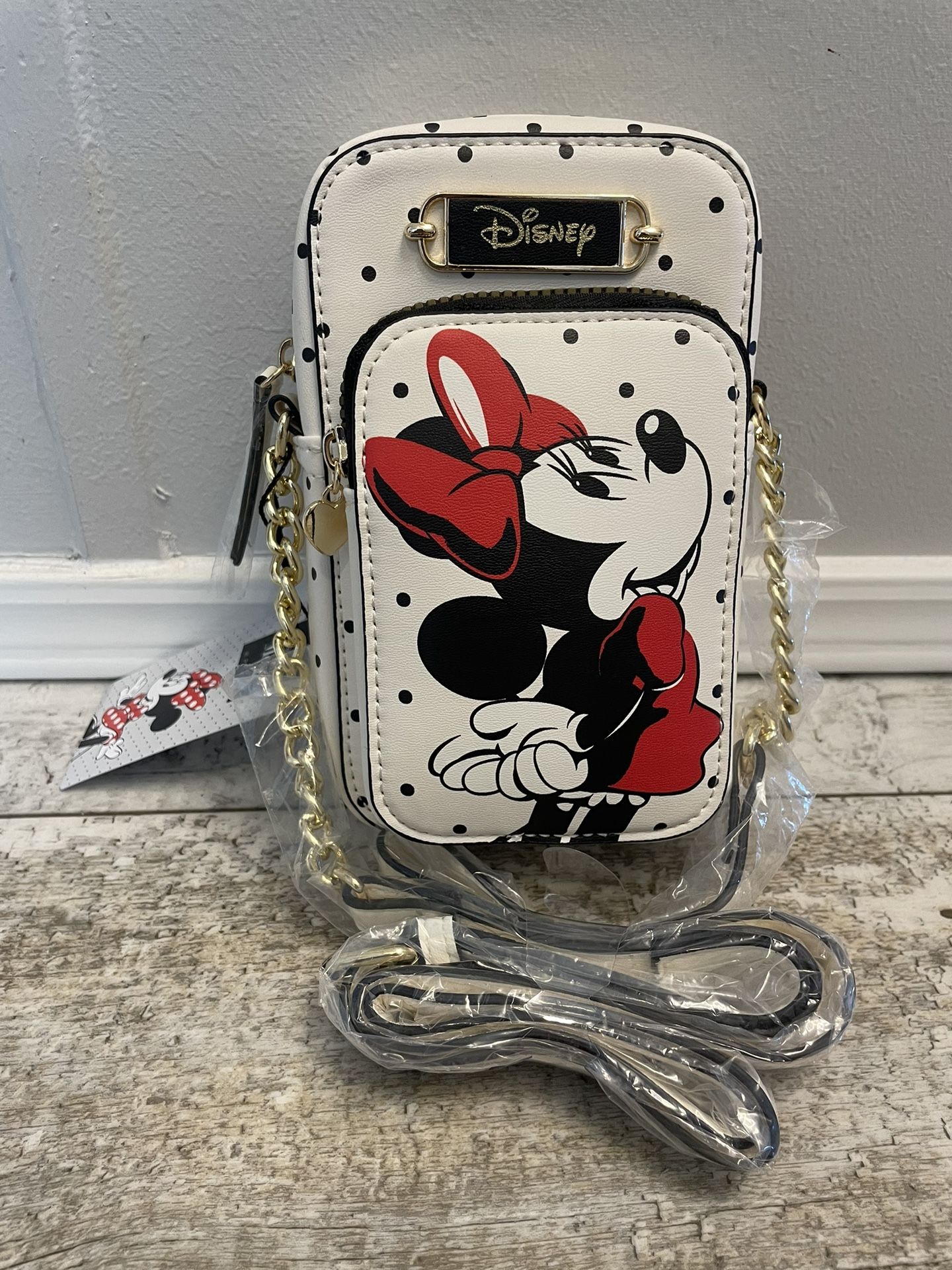 NWT Minnie Phone Crossbody Bag