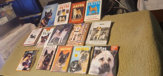 AKITA   DOGS    BOOKS  COLLECTION 📚 