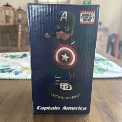 Captain America Marvel Padres Bobblehead