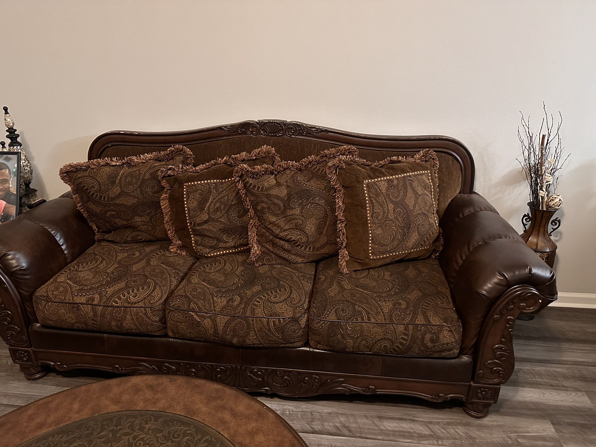 Sofa And End Table