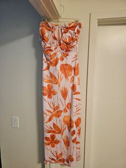 Midi floral dress