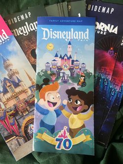 Kids Disneyland map