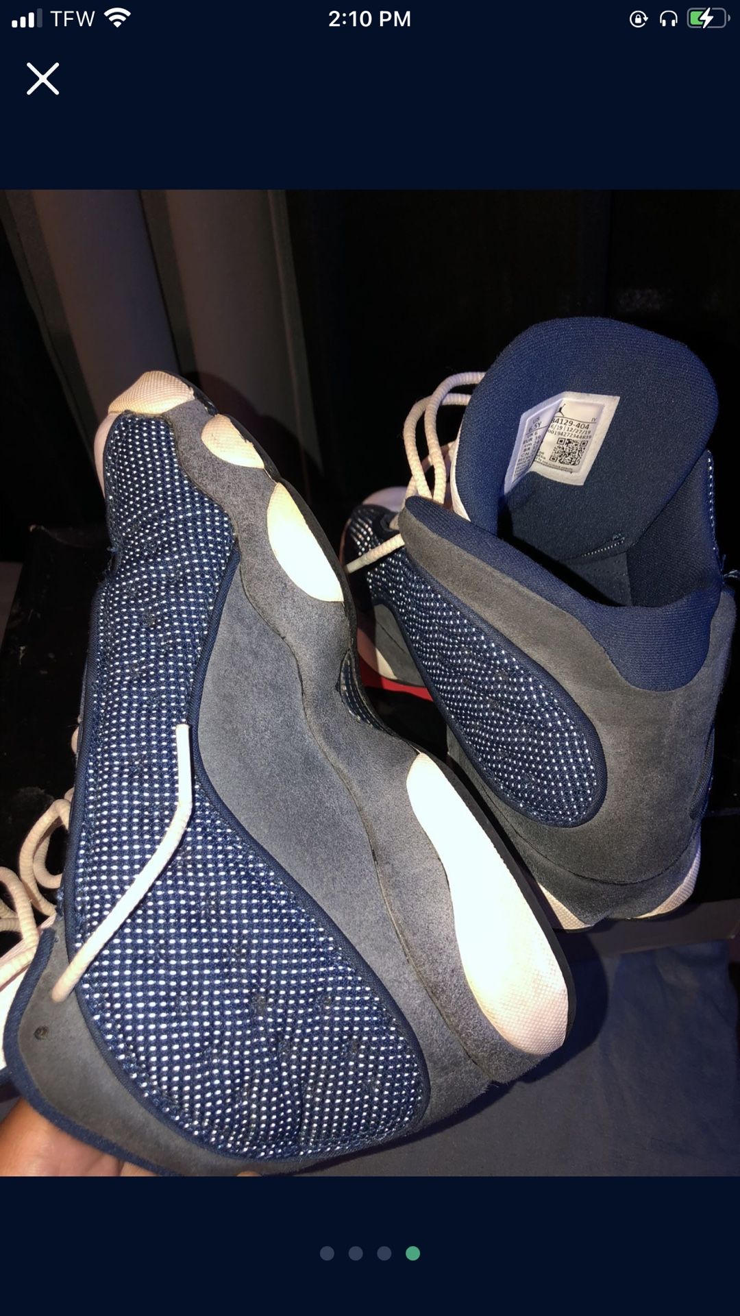 JORDAN FLINT 13 RETRO SIZE 7