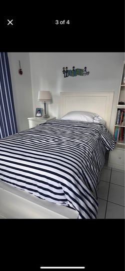 Pottery Barn bed and trundle
