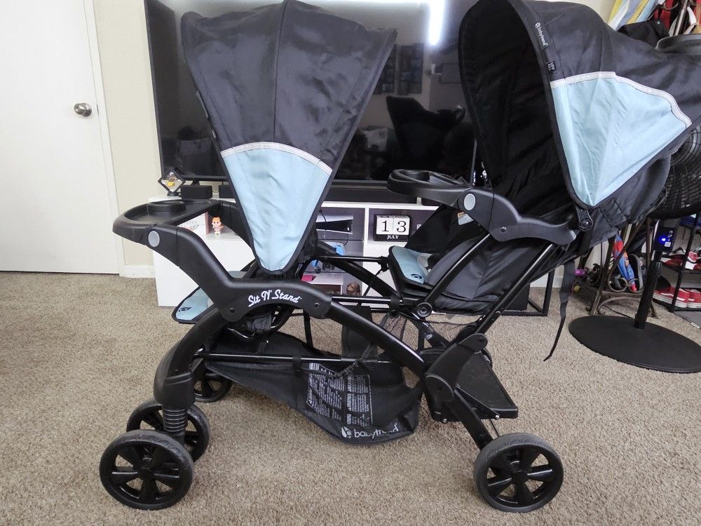 Sit And Stand Stroller
