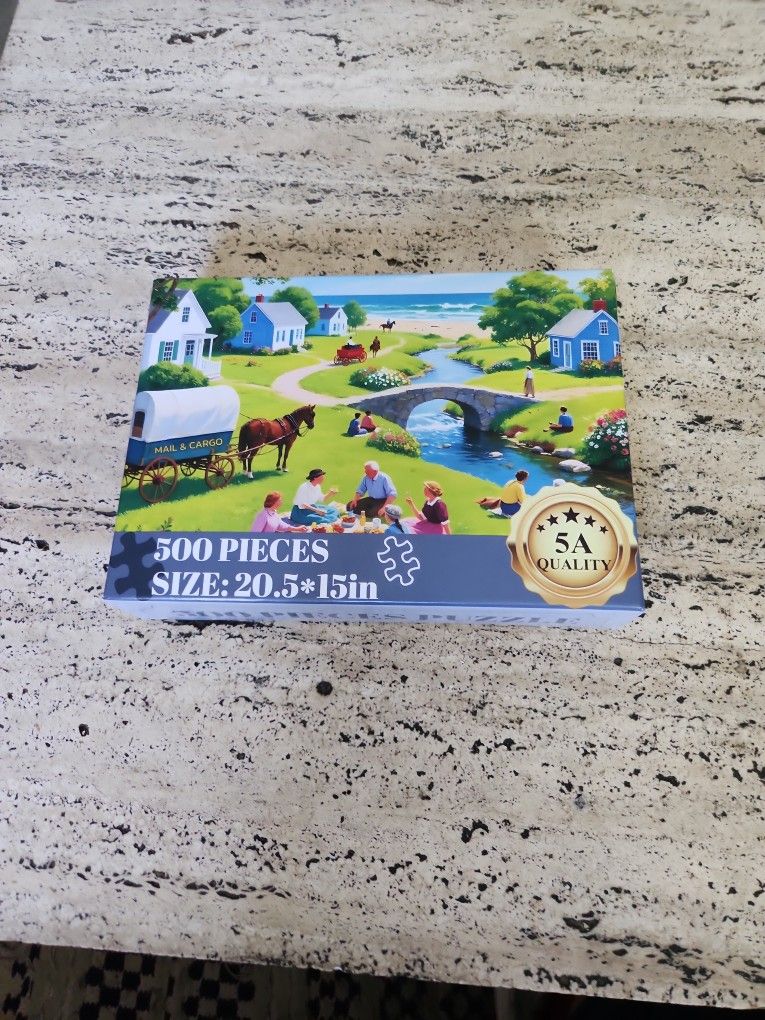 500 Piece Puzzle - New