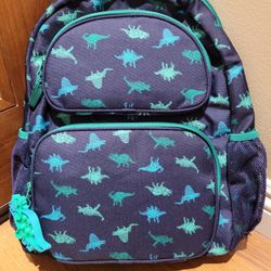 DINOSAUR BACKPACK WITH FIDGET KEYCHAIN! BNWT! RETAILS FOR 20!