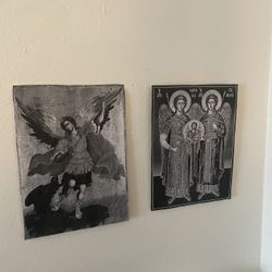 Custom paper and cardboard Orthodox Icons