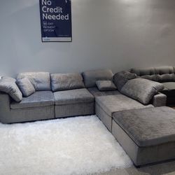 GORGEOUS MODULAR SOFA SET! COMPARE TO LOVESAC! SAVE HUGE! DELIVERY TODAY
