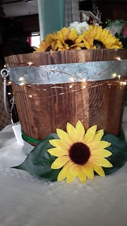 Rustic bucket