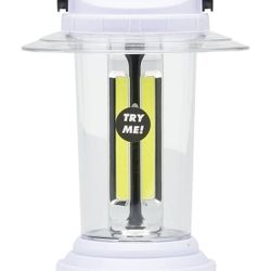 LitezAll LED Light Camping Lantern | Compact and Durable White Outdoor Lantern and Tent Light 2000 Lumens | Bright Portable Lantern #1087