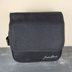 Jack Black Toiletry Black Zippered Hanging Folding Travel Bag Men's NWOT 