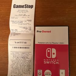 Pokémon let’s go Pikachu!!