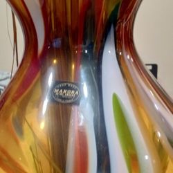 Polish Made Glass Vase 