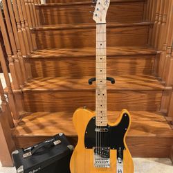 Squier Affinity Telecaster W/ Esteban Guitar Amp 
