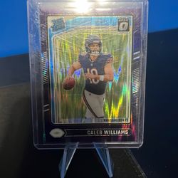 Panini Optic Donruss Purple Shock Caleb Williams