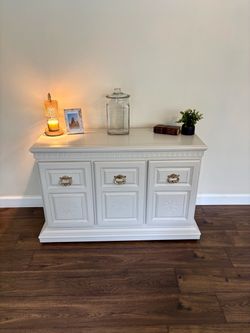 Refreshed Vintage Buffet / Console Cabinet